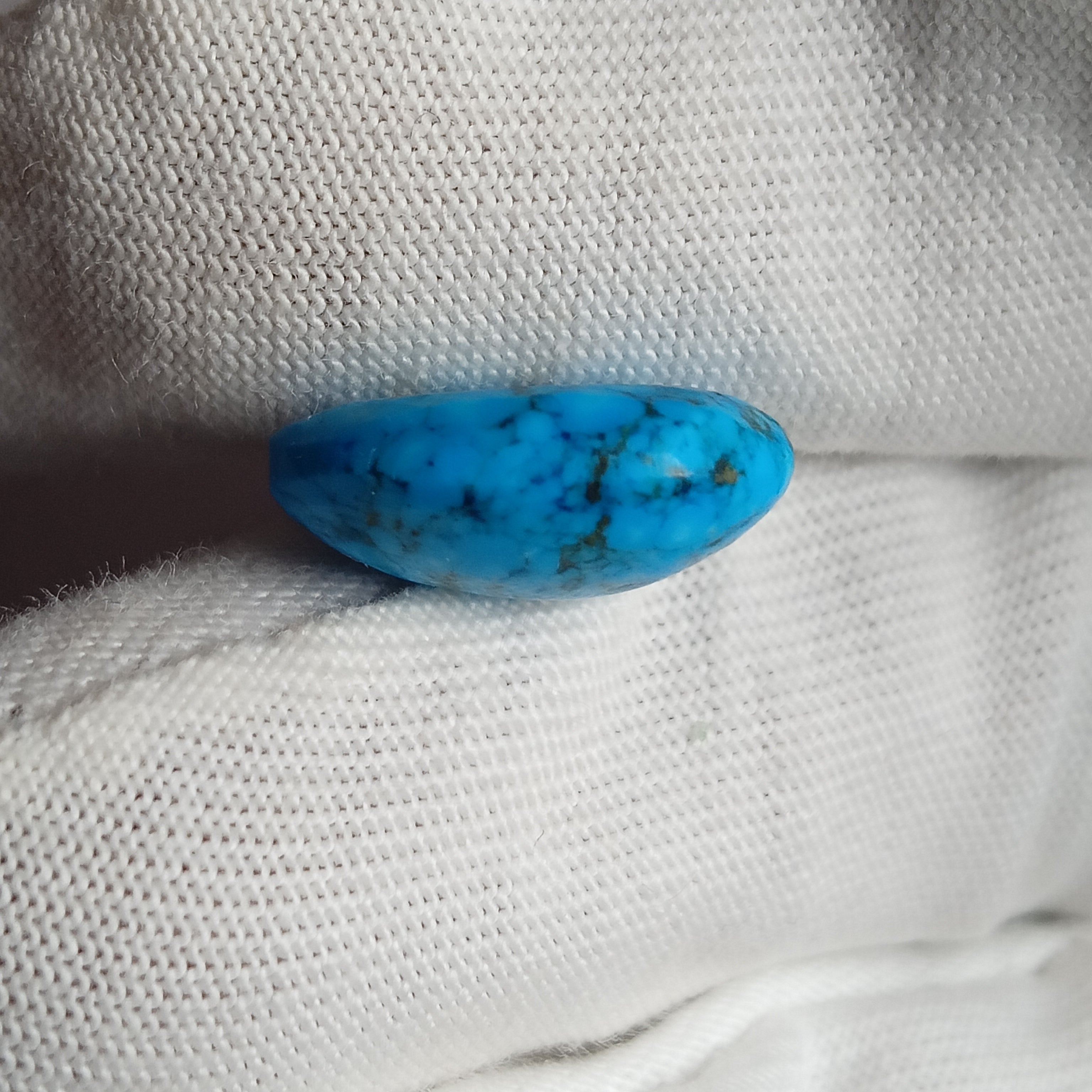 Irani Feroza (Natural Turquoise) – 6.80 Carats | Certified by IIG | Luxesmit