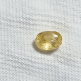 Natural Sri Lankan Ceylon Yellow Sapphire (Pukhraj) – 3.4 Carats | Certified Unheated Gemstone | IIG CERTIFIED