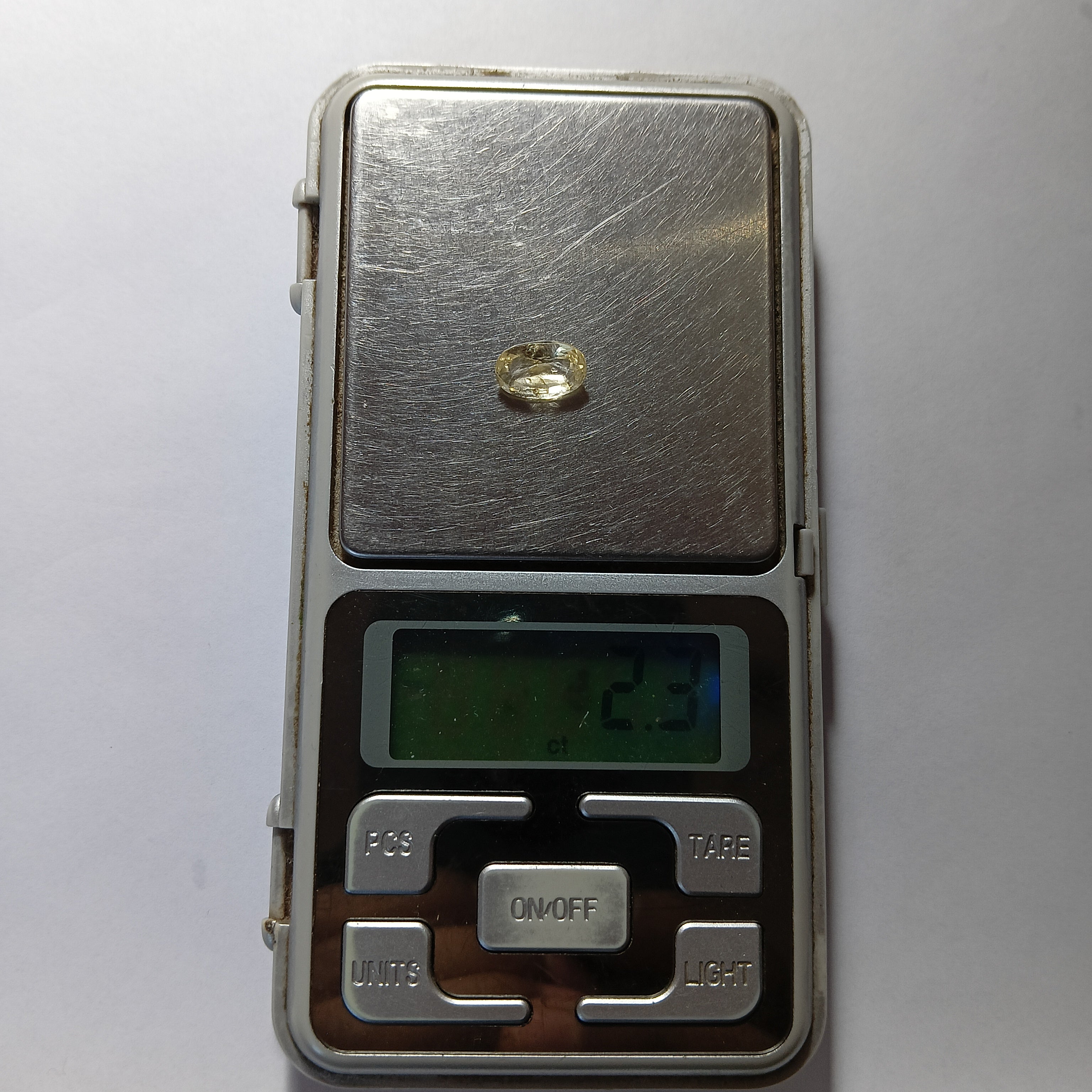 Natural Sri Lankan Ceylon Yellow Sapphire (Pukhraj) – 2.3 Carats | Certified Unheated Gemstone