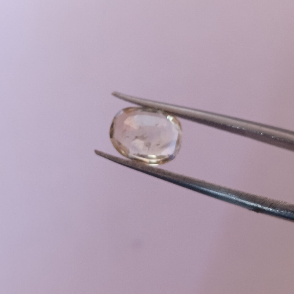 Natural Sri Lankan Ceylon Yellow Sapphire (Pukhraj) – 2.6 Carats | Certified Premium Gemstone