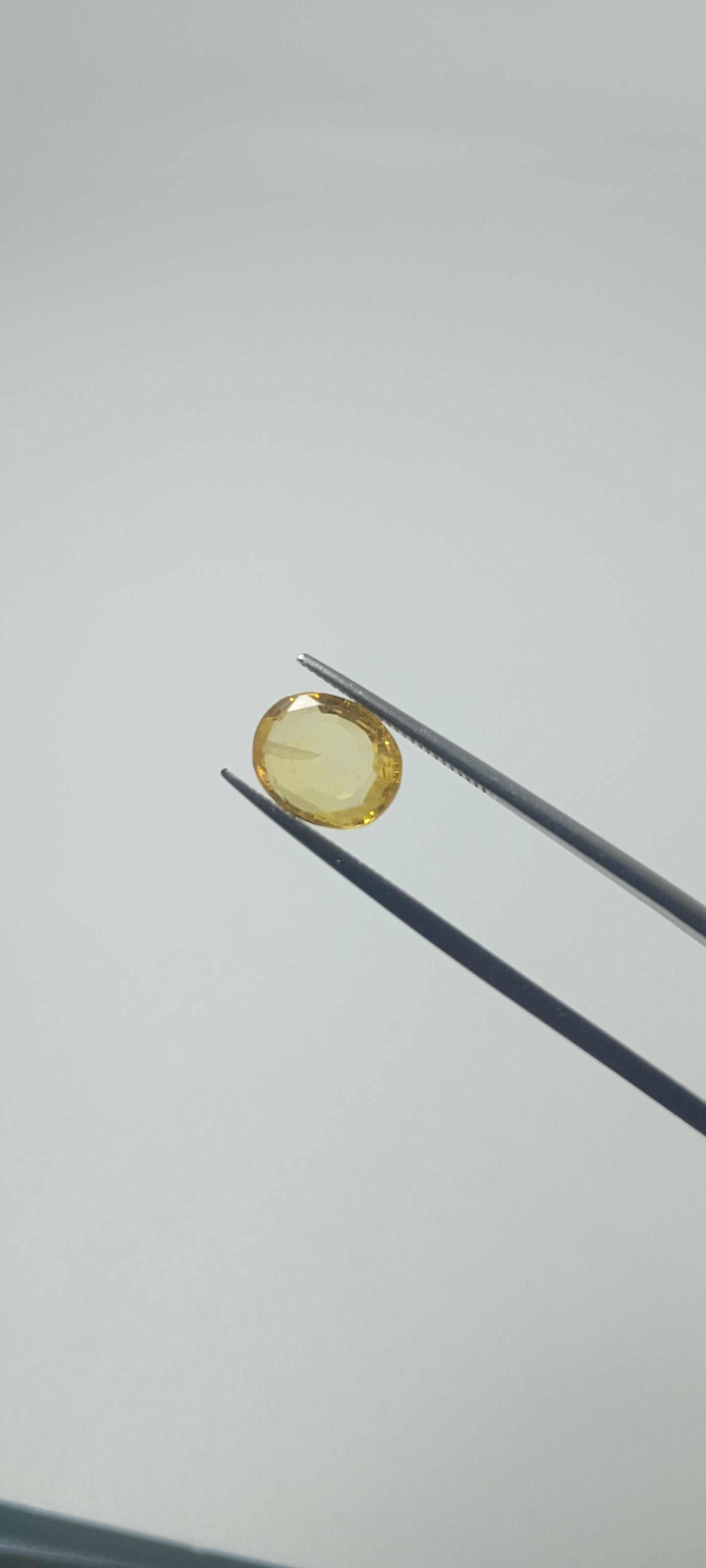 Natural Yellow Sapphire (Pukhraj) – 3.10 Cts | Top Quality | Sri Lankan Gemstone | Unheated & Certified