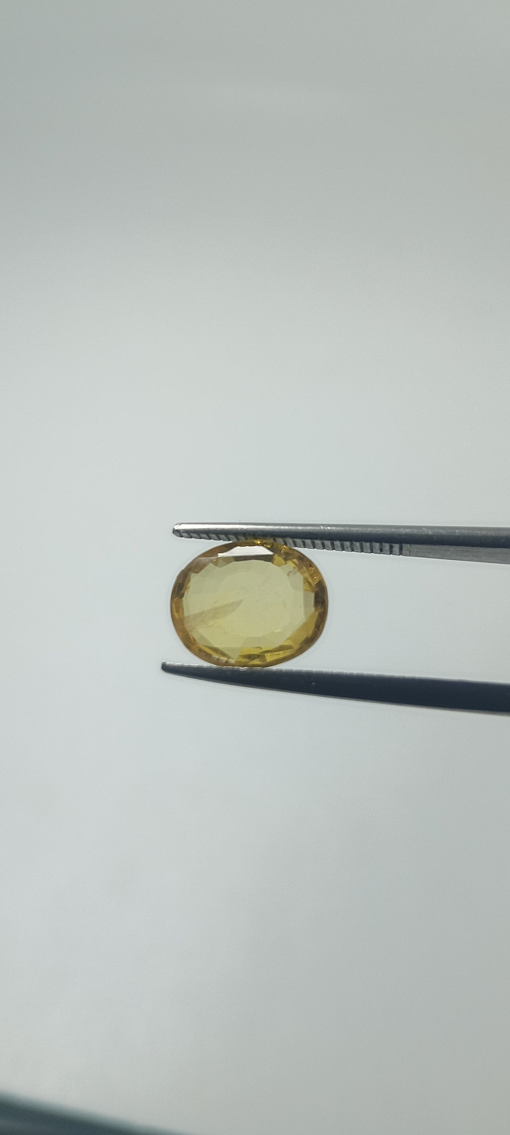 Natural Yellow Sapphire (Pukhraj) – 3.10 Cts | Top Quality | Sri Lankan Gemstone | Unheated & Certified