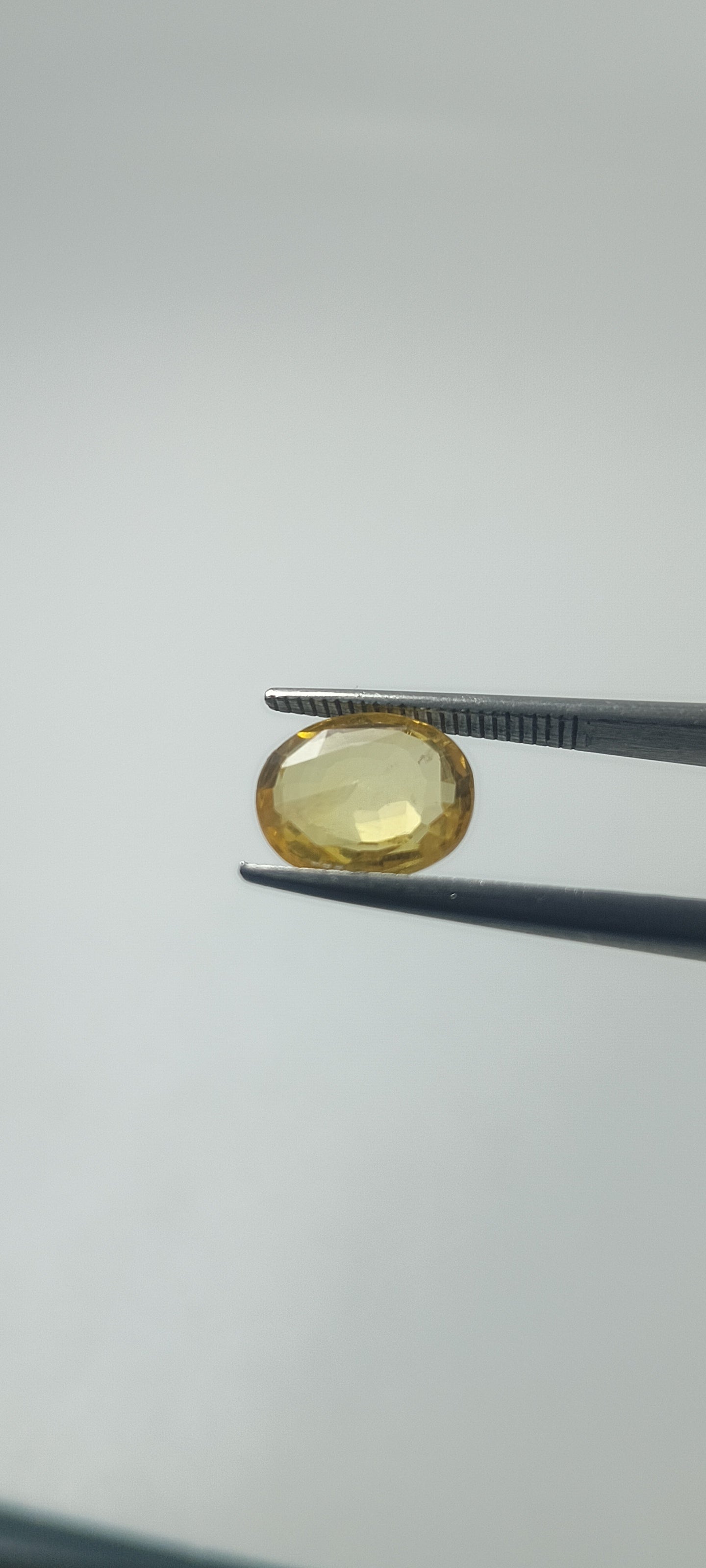 Natural Yellow Sapphire (Pukhraj) – 3.10 Cts | Top Quality | Sri Lankan Gemstone | Unheated & Certified