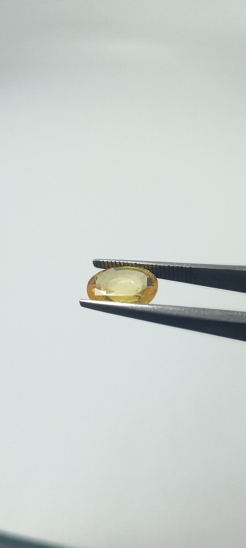 Natural Yellow Sapphire (Pukhraj) – 3.10 Cts | Top Quality | Sri Lankan Gemstone | Unheated & Certified