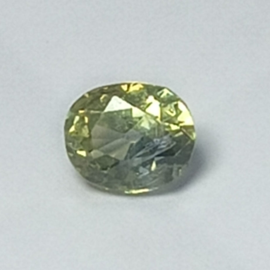 Natural Bi-Colour Sapphire (Pitambari) – 1.25 Cts | Yellow & Blue Sapphire | Sri Lankan Gem | Top Quality | Certified