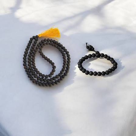 Natural Karnagulli Mala & Bracelet Combo – Luxury Spiritual Set | Luxesmit Gems & Jewels