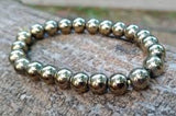 Natural Pyrite Bracelet